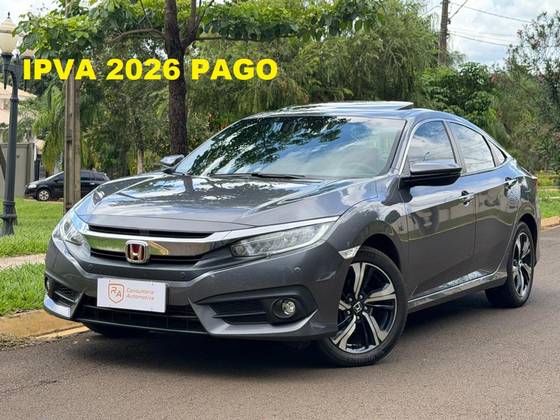 HONDA CIVIC 1.5 16V TURBO GASOLINA TOURING 4P CVT